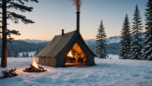 Tente 4 saisons avec poêle : le choix idéal pour affronter le froid